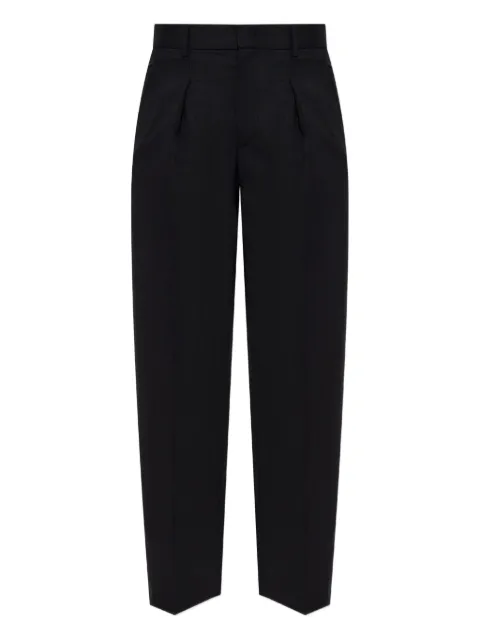 ISABEL MARANT virgin wool-blend straight-leg trousers Black PA0569FBB1F01I