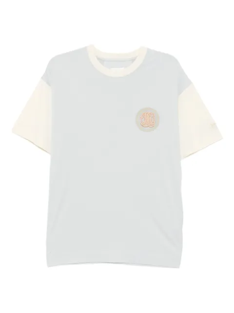 Givenchy logo-embroidered T-shirt Blue VICBM71MG3
