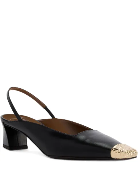 Giuseppe Zanotti leather heeled pumps Black I550002003