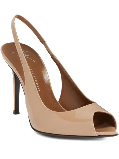 Giuseppe Zanotti 90mm Intriigo heeled sandals Neutrals I400013014