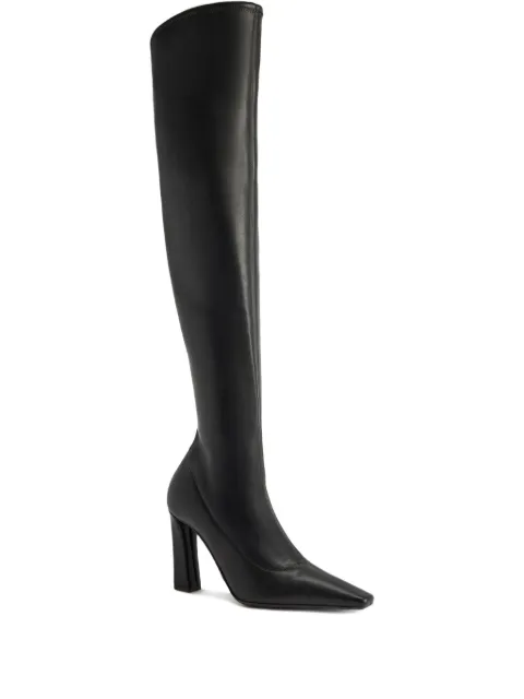 Giuseppe Zanotti square-toe knee-high boots Black I580003002