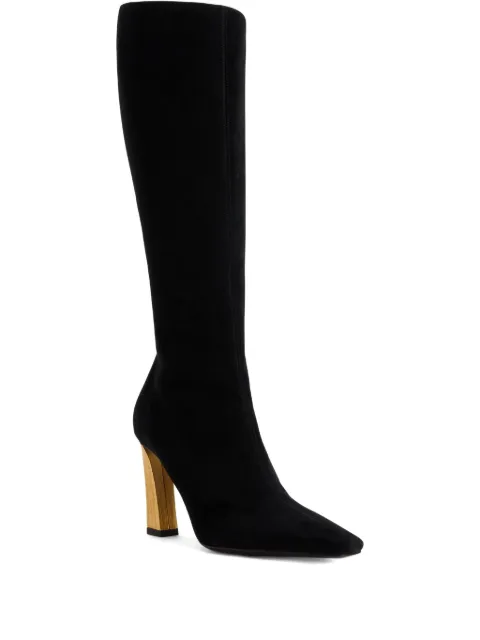 Giuseppe Zanotti suede knee-high boots Black I580005001