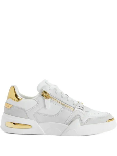 Giuseppe Zanotti Gz-ghost zip-detail sneakers White RW50006002