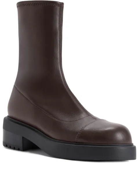 Giuseppe Zanotti Junney zip-detail ankle boots Brown I570007002
