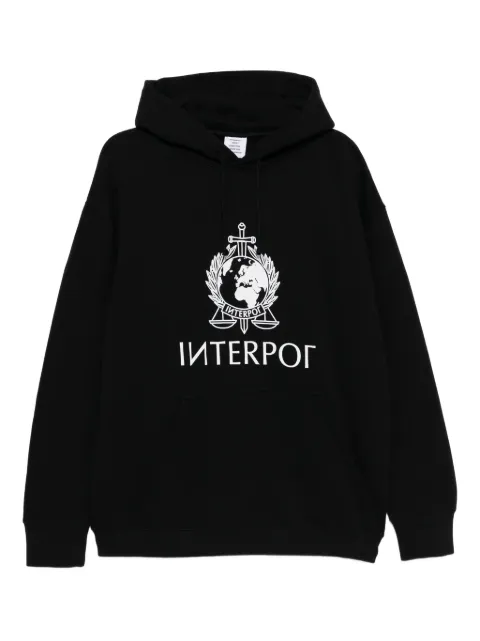 VETEMENTS graphic-printed hoodie UAH89TR786