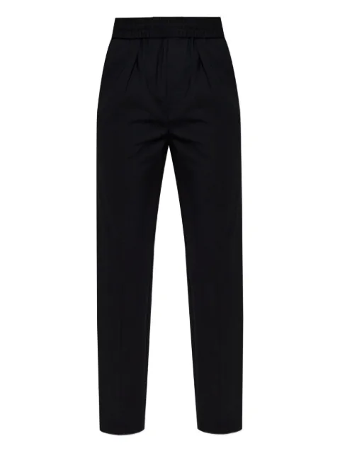 ISABEL MARANT virgin-wool high-rise trousers Black PA0568FBB1F01I