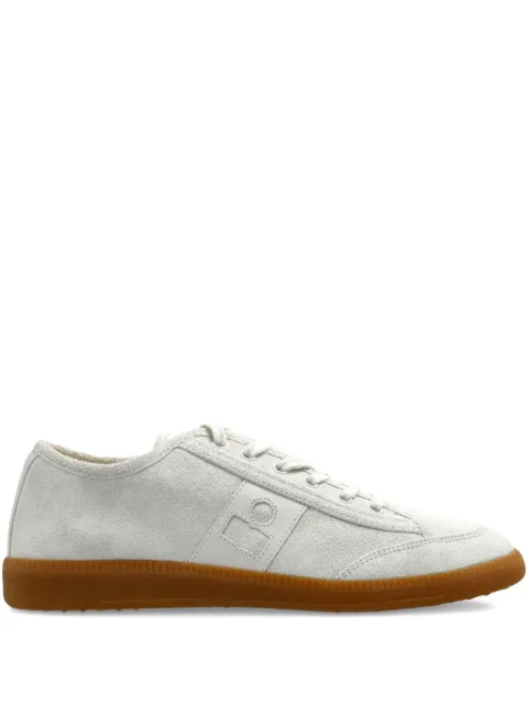 ISABEL MARANT Klyce suede lace-up sneakers Neutrals BK0077FBC3E03S