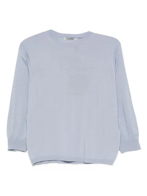 'S Max Mara round-neck sweater Blue 2529366041600