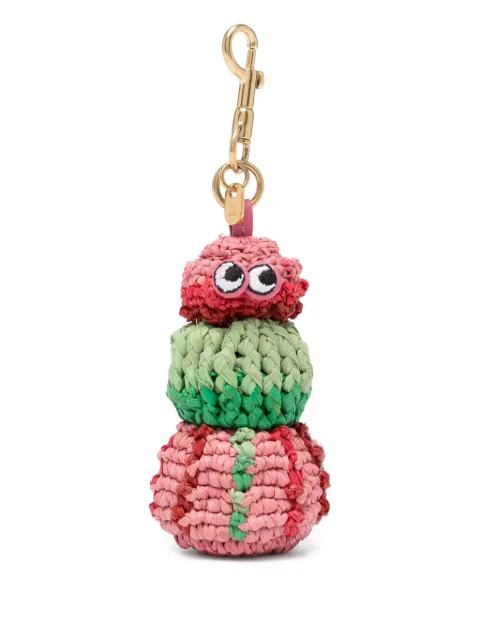 Anya Hindmarch Sea Urchin keyring Pink 201926