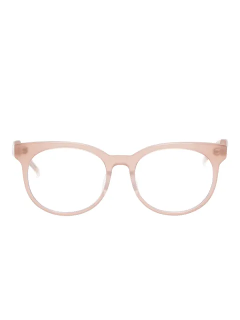 Megane and Me round-frame glasses Pink ME039
