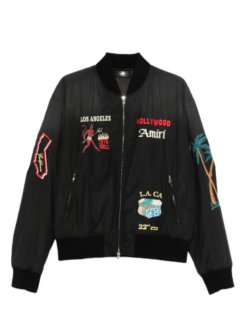 AMIRI embellished bomber jacket Black AMOUBB1051