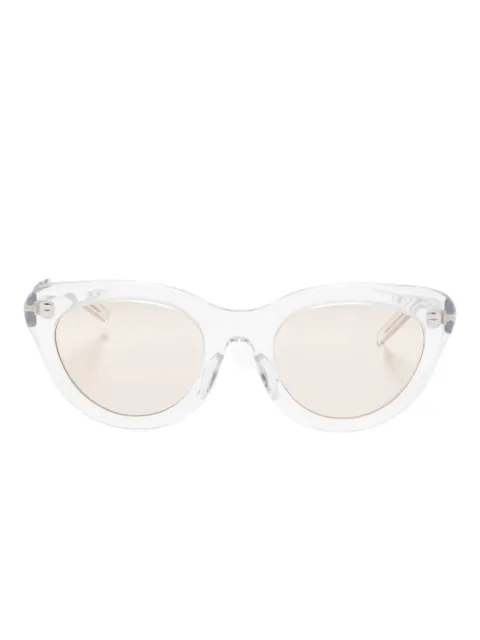 Megane and Me cat-eye sunglasses White ME025