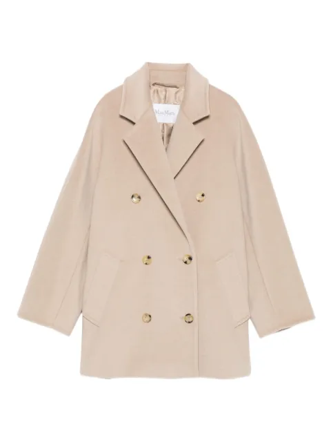 Max Mara Tedgirl double-breasted coat Neutrals 2521086011600