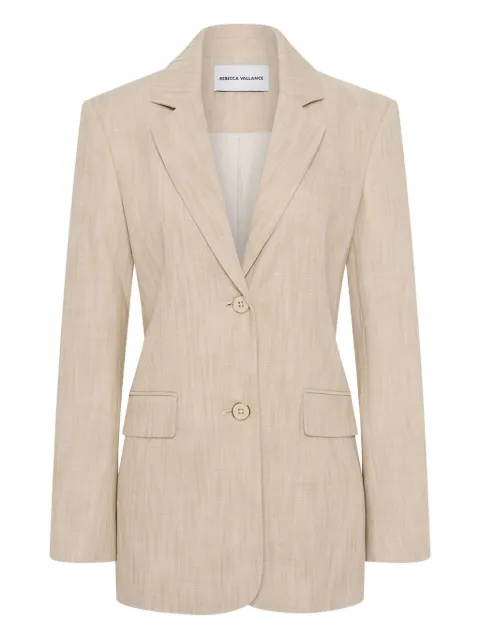 Rebecca Vallance Andy two-button blazer Neutrals 25034331
