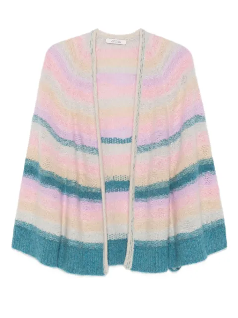 Dorothee Schumacher striped cashmere cardigan Pink 110104