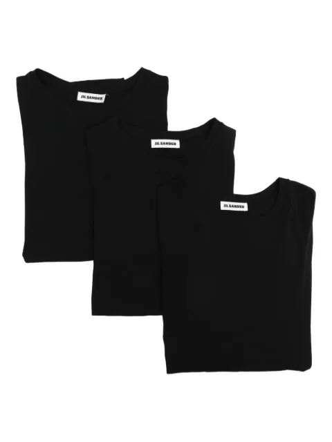 Jil Sander cotton T-shirt Black J21FV0104
