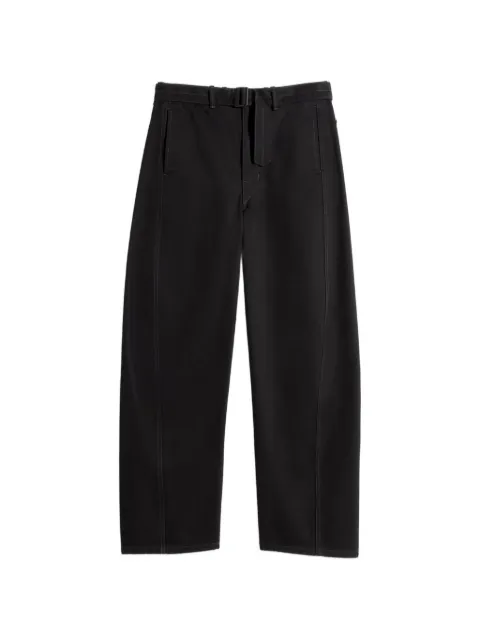 LEMAIRE twisted belted jeans Black PA326LD1055