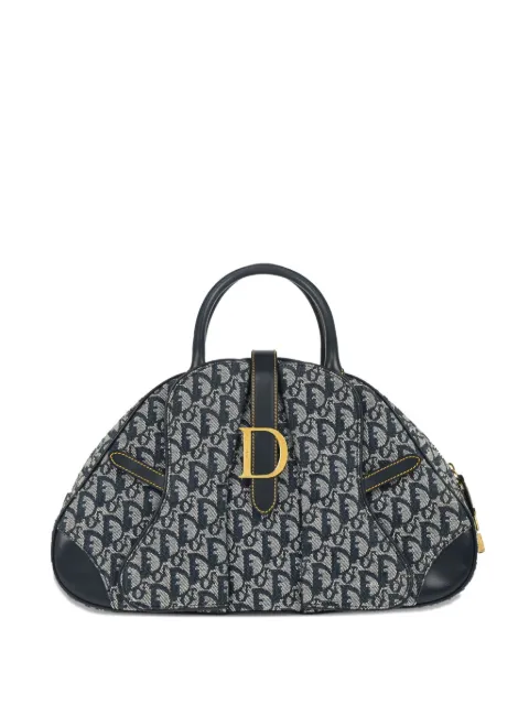 Christian Dior Pre-Owned 2002 Double Saddle handbag Blue 186069