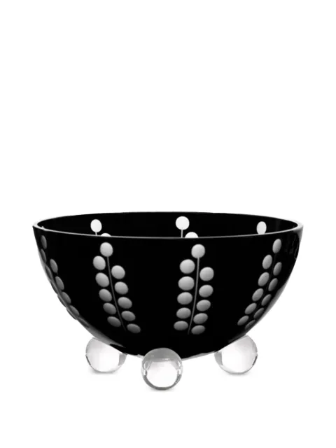 Artel medium Bublinka footed bowl (9.1 cm) Black G503BTF1GX