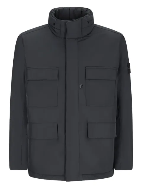 Stone Island Compass-badge field jacket Black K2S154100049S0026