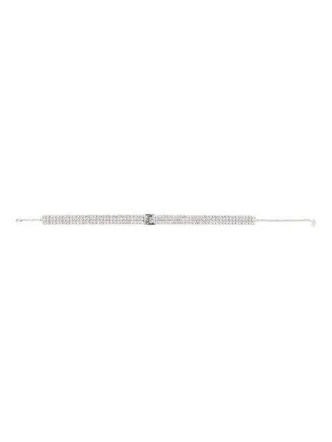 Blumarine crystal-embellished necklace Silver A522W362AN0999