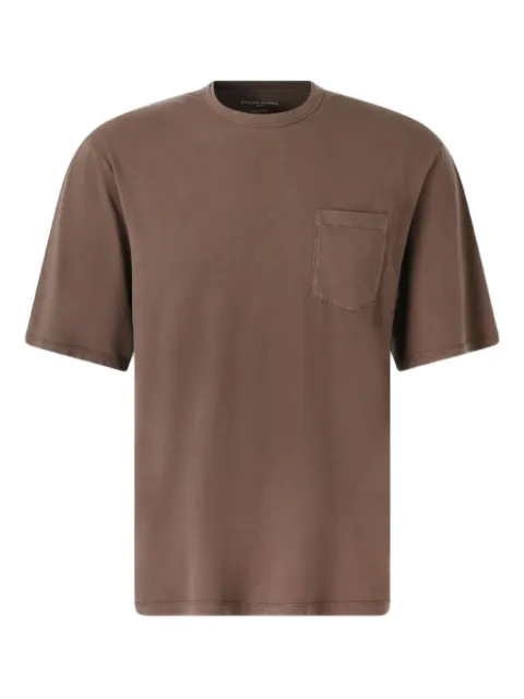 Officine Generale pocket T-shirt Brown W25MTEE203PRE67LY33CO