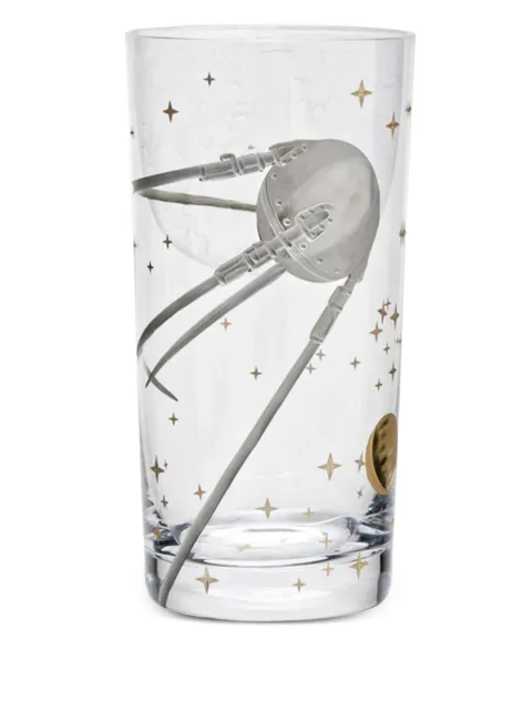 Artel Space Race Sputnik glass tumbler White G275SRS1QX