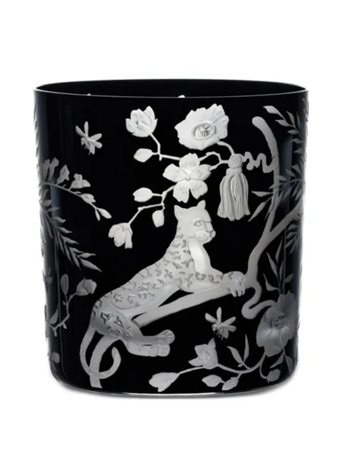 Artel Chinoiserie Jaguar tumbler Black G210CHJ1BC