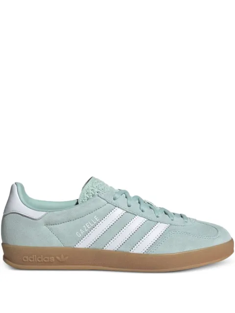 adidas Gazelle three-stripe suede sneakers Green JS1396