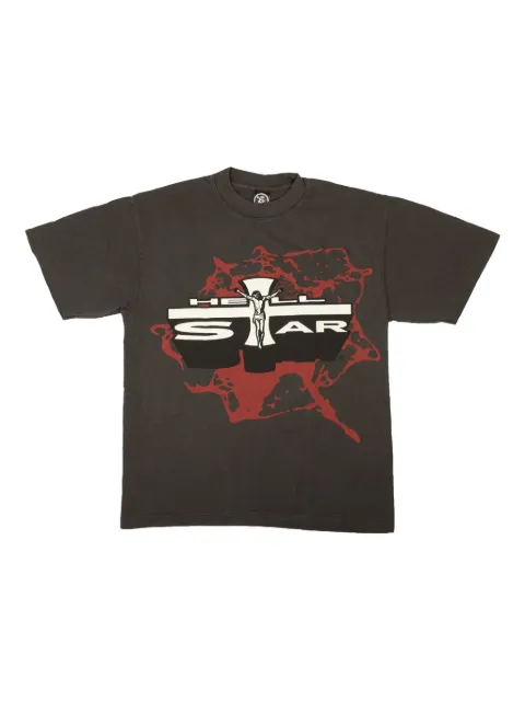 HELLSTAR graphic-print T-shirt Black HSR039