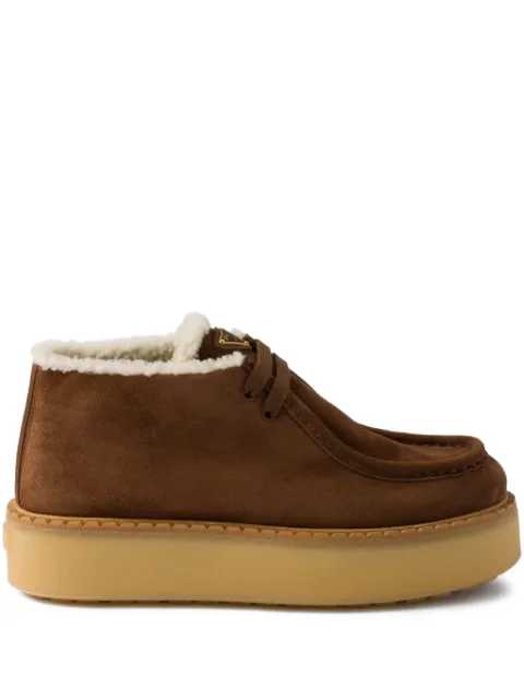 Prada suede chukka boots Brown 1T716NFZD50JFT