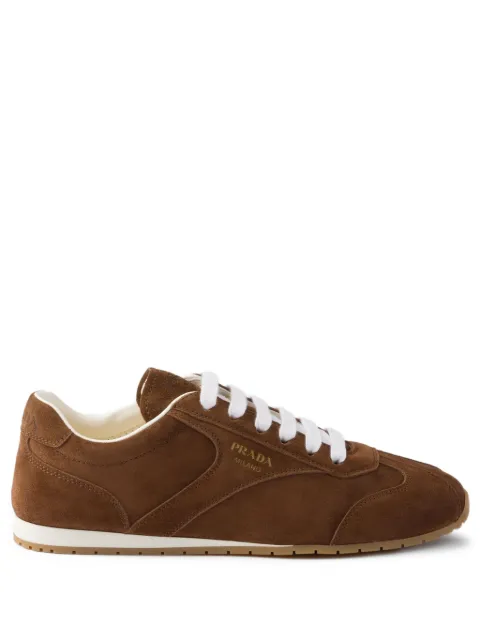 Prada suede sneakers Brown 1E152OF020054