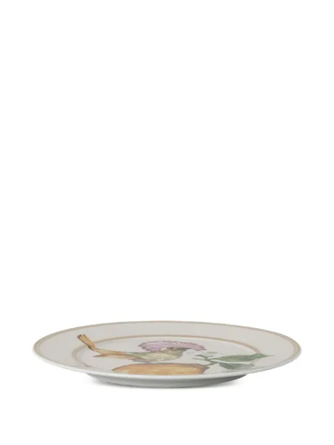 Swarovski graphic-print plate Neutrals 1985042640310218