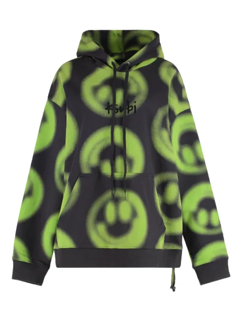 Ksubi printed cotton hoodie Black MPS24FL