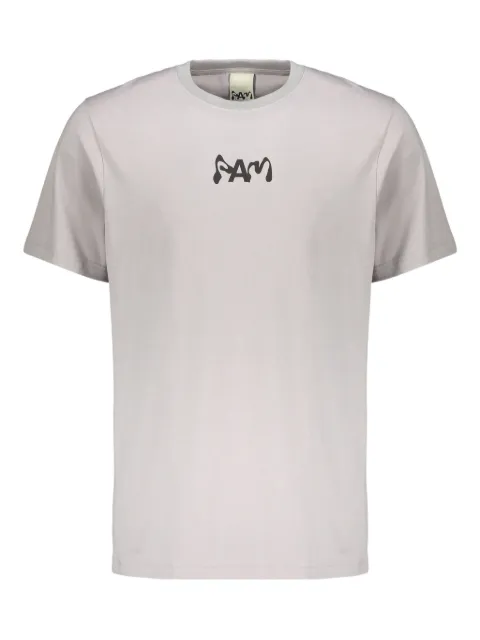 Perks And Mini eye-print logo cotton T-shirt Grey 1531J
