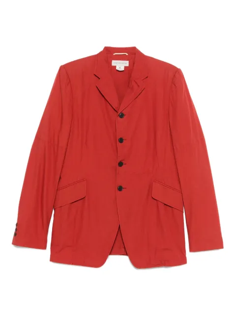 Dries Van Noten Pre-Owned 1990s buttoned jacket Red DR480GL