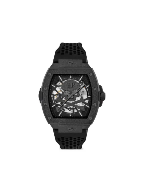 Philipp Plein The $keleton Frosted 44mm Black PWJFA1125