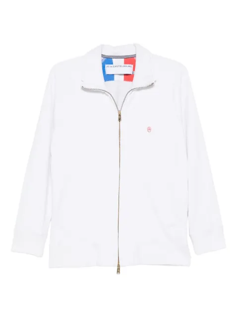 JC de Castelbajac Pre-Owned 2000s pirate-print zip-up sweatshirt White JC280GS