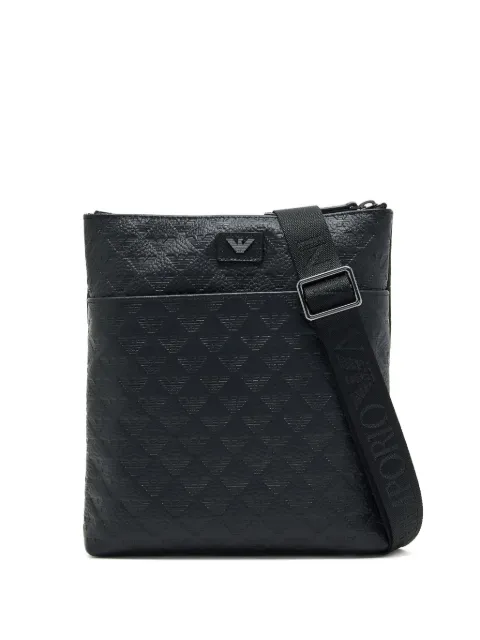 Emporio Armani logo messenger bag Black EM001688AF14774