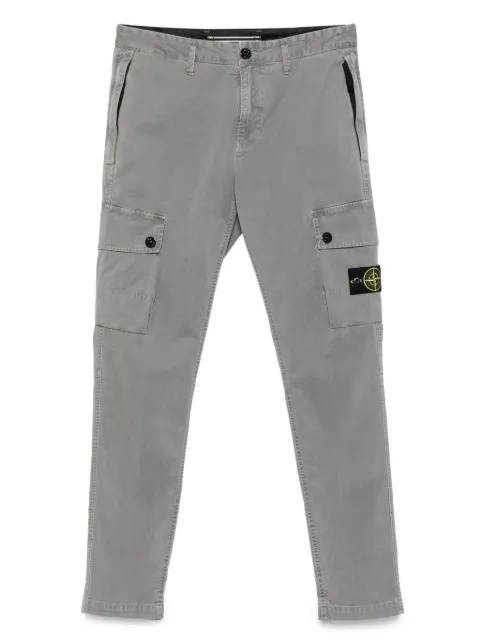 Stone Island cargo patch-pocket trousers Grey K2S153100034S00L1