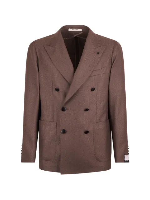 Tagliatore wool blazer Brown 1SMC20KAI120028T5119480