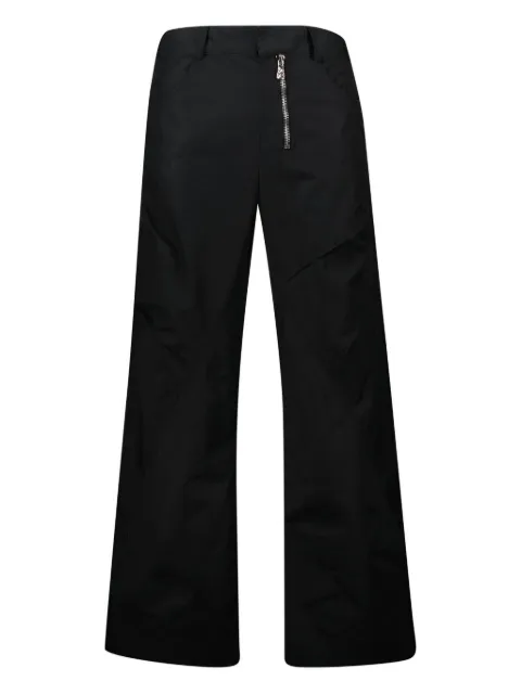 L8 Studio zip-front wide-leg trousers Black L8FW202403420101