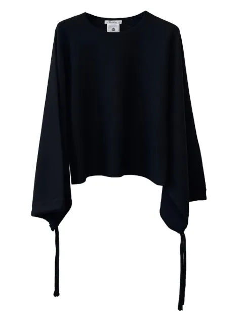 Max Mara Frais tie-detail sweater 252137E12