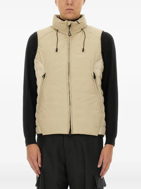 JG1 zip-fastening gilet Neutrals JG1AW2404BONE