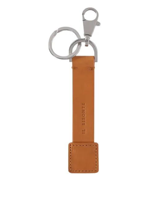 Il Bisonte leather keyring Neutrals SKH114POX001NA178
