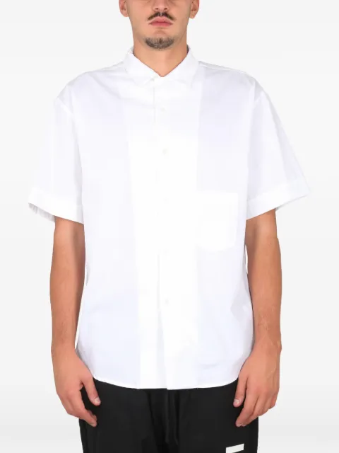 Ih Nom Uh Nit short-sleeve chest-pocket shirt White NMW22202