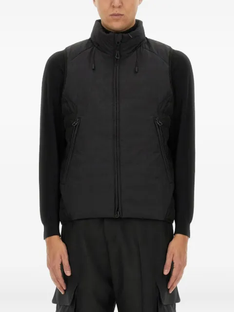 JG1 zip-fastening gilet Black JG1AW2404