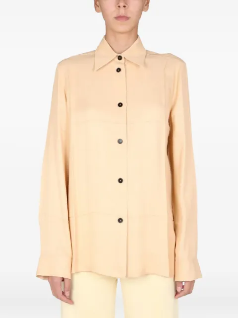 Jil Sander button-up shirt Neutrals JSWT605306WT381500239