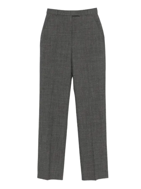 Alexander McQueen wool straight trousers Grey 826951QJAFD1121
