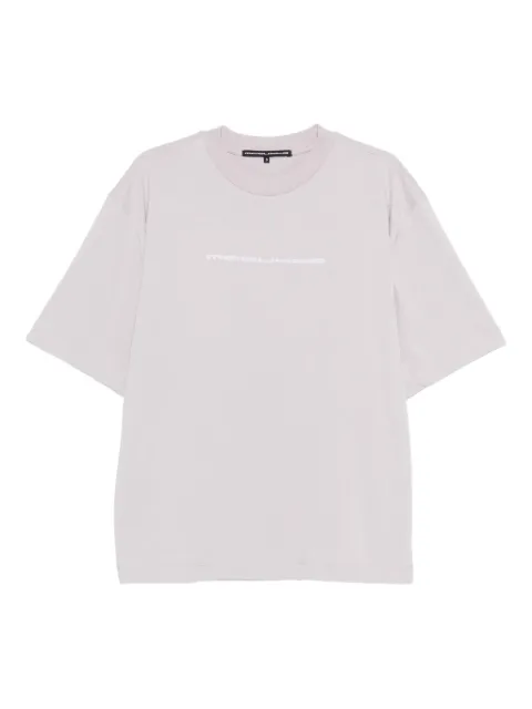 MEGUSTA logo-print T-shirt Grey MG090307